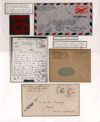 POSTÄMER DER US ARMY IN DER TSCHECHOSLOWAKEI 1945 – Blatt 25