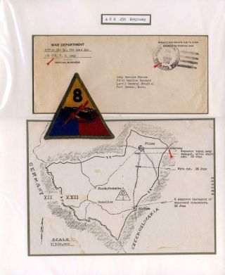 POSTÄMER DER US ARMY IN DER TSCHECHOSLOWAKEI 1945 – Blatt 31