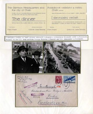 POSTÄMER DER US ARMY IN DER TSCHECHOSLOWAKEI 1945 – Blatt 35