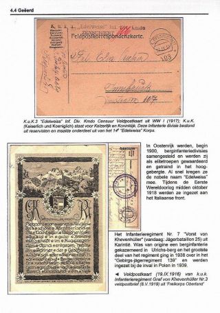 EDELWEISS - THE QUEEN OF ALPINE FLOWERS – sheet 38