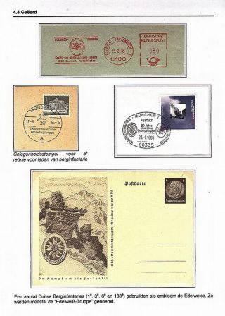 EDELWEISS - THE QUEEN OF ALPINE FLOWERS – sheet 40