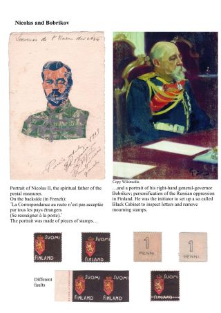 DIE FINNISCHE TRAUERMARKE – Blatt 8