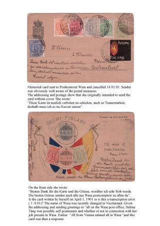 DIE FINNISCHE TRAUERMARKE – Blatt 30