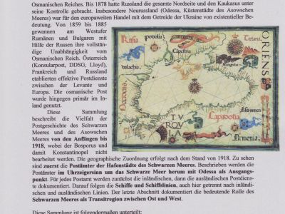 POSTAL HISTORY OF THE BLACK SEA UP TO 1918