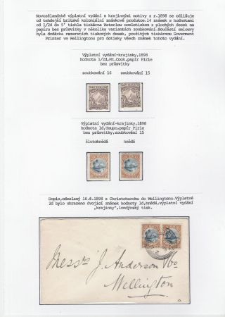 NEW ZEALAND - REGULAR STAMPS ISSUES 1898-1935 – sheet 2