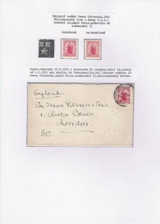 NEW ZEALAND - REGULAR STAMPS ISSUES 1898-1935 – sheet 17
