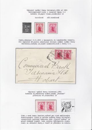 NEW ZEALAND - REGULAR STAMPS ISSUES 1898-1935 – sheet 19