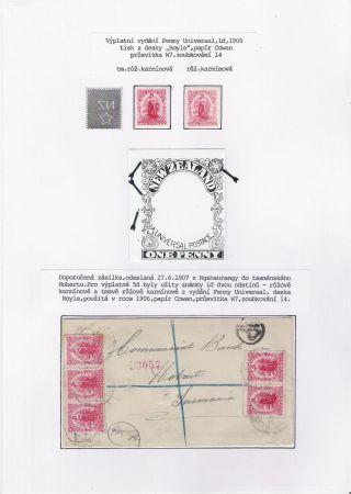 NEW ZEALAND - REGULAR STAMPS ISSUES 1898-1935 – sheet 23