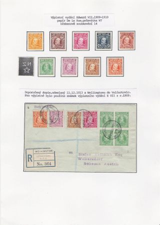 NEW ZEALAND - REGULAR STAMPS ISSUES 1898-1935 – sheet 31
