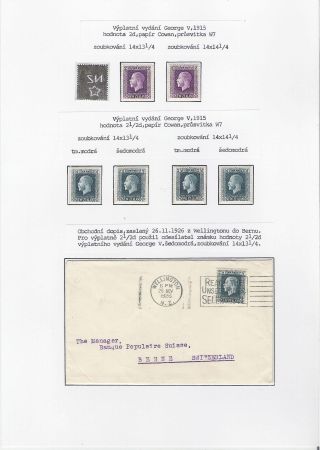 NEW ZEALAND - REGULAR STAMPS ISSUES 1898-1935 – sheet 34