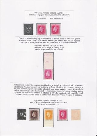 NEW ZEALAND - REGULAR STAMPS ISSUES 1898-1935 – sheet 37