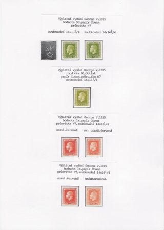 NEW ZEALAND - REGULAR STAMPS ISSUES 1898-1935 – sheet 38