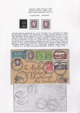 NEW ZEALAND - REGULAR STAMPS ISSUES 1898-1935 – sheet 44