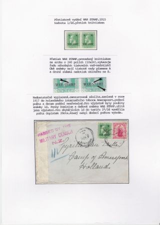 NEW ZEALAND - REGULAR STAMPS ISSUES 1898-1935 – sheet 50