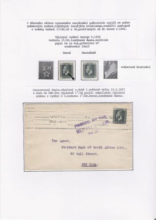 NEW ZEALAND - REGULAR STAMPS ISSUES 1898-1935 – sheet 51
