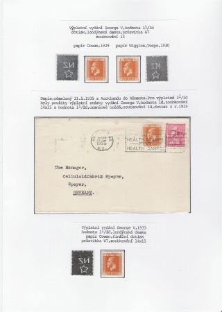 NEW ZEALAND - REGULAR STAMPS ISSUES 1898-1935 – sheet 53