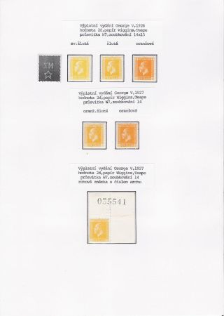 NEW ZEALAND - REGULAR STAMPS ISSUES 1898-1935 – sheet 57