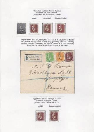 NEW ZEALAND - REGULAR STAMPS ISSUES 1898-1935 – sheet 59