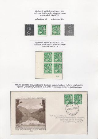 NEW ZEALAND - REGULAR STAMPS ISSUES 1898-1935 – sheet 63