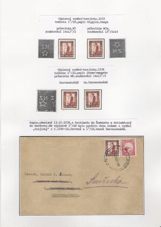 NEW ZEALAND - REGULAR STAMPS ISSUES 1898-1935 – sheet 69