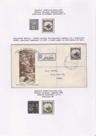 NEW ZEALAND - REGULAR STAMPS ISSUES 1898-1935 – sheet 80