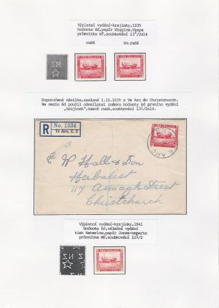 NEW ZEALAND - REGULAR STAMPS ISSUES 1898-1935 – sheet 88