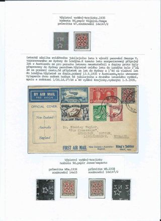 NEW ZEALAND - REGULAR STAMPS ISSUES 1898-1935 – sheet 94