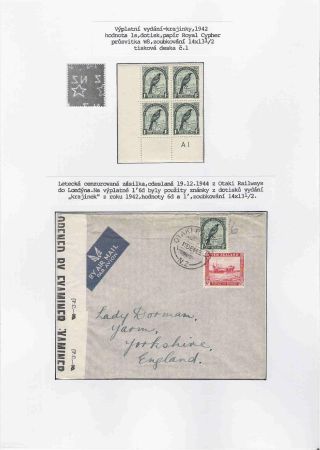 NEW ZEALAND - REGULAR STAMPS ISSUES 1898-1935 – sheet 98