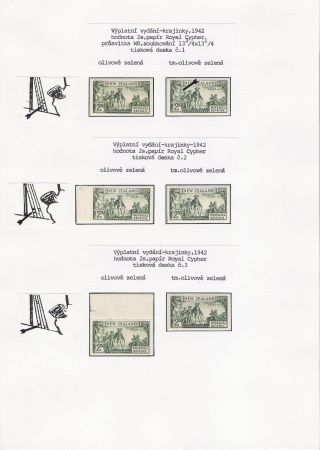 NEW ZEALAND - REGULAR STAMPS ISSUES 1898-1935 – sheet 101