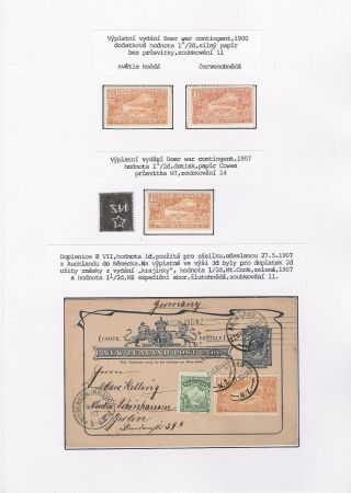 NEW ZEALAND - FREIMARKEN 1898-1935 – Blatt 10