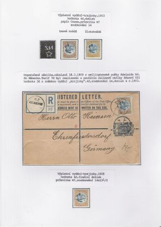 NEW ZEALAND - FREIMARKEN 1898-1935 – Blatt 14
