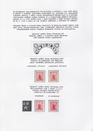 NEW ZEALAND - FREIMARKEN 1898-1935 – Blatt 16