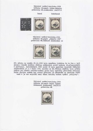 NEW ZEALAND - REGULAR STAMPS ISSUES 1898-1935 – sheet 88