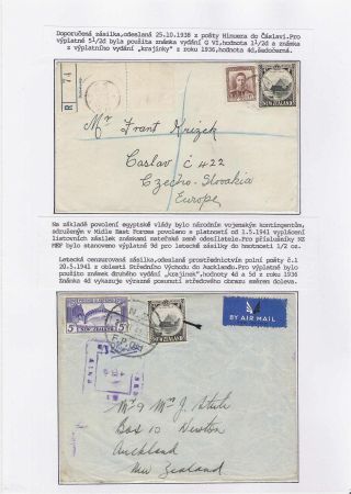 NEW ZEALAND - REGULAR STAMPS ISSUES 1898-1935 – sheet 89