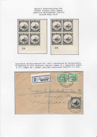 NEW ZEALAND - REGULAR STAMPS ISSUES 1898-1935 – sheet 90