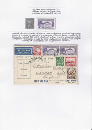 NEW ZEALAND - REGULAR STAMPS ISSUES 1898-1935 – sheet 91
