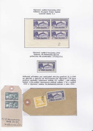 NEW ZEALAND - REGULAR STAMPS ISSUES 1898-1935 – sheet 94