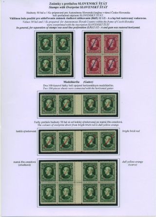 SLOVENSKO 1939: VÝPLATNÍ ZNÁMKY S PORTRÉTEM ANDREJE HLINKY – list 3
