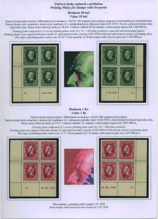 SLOVENSKO 1939: VÝPLATNÍ ZNÁMKY S PORTRÉTEM ANDREJE HLINKY – list 5