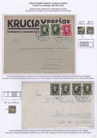 SLOVENSKO 1939: VÝPLATNÍ ZNÁMKY S PORTRÉTEM ANDREJE HLINKY – list 10