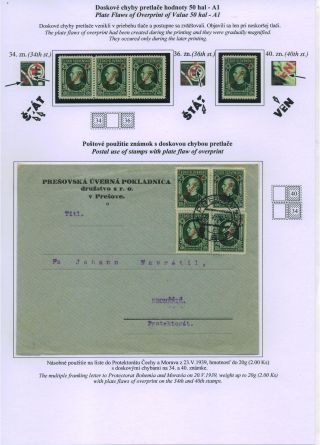 SLOVENSKO 1939: VÝPLATNÍ ZNÁMKY S PORTRÉTEM ANDREJE HLINKY – list 13