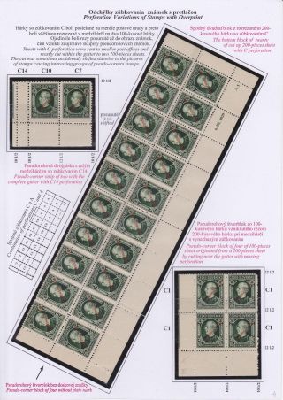 SLOVENSKO 1939: VÝPLATNÍ ZNÁMKY S PORTRÉTEM ANDREJE HLINKY – list 19