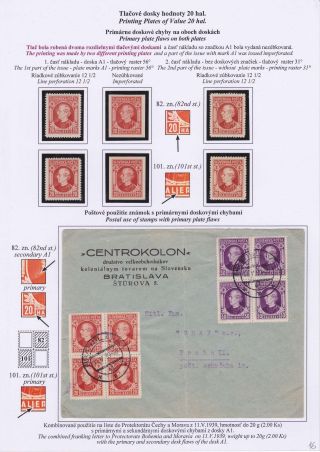 SLOVENSKO 1939: VÝPLATNÍ ZNÁMKY S PORTRÉTEM ANDREJE HLINKY – list 46