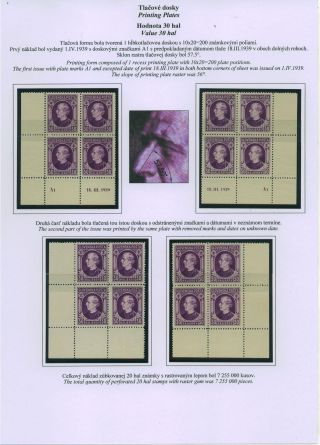 SLOVENSKO 1939: VÝPLATNÍ ZNÁMKY S PORTRÉTEM ANDREJE HLINKY – list 51