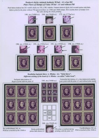 SLOVENSKO 1939: VÝPLATNÍ ZNÁMKY S PORTRÉTEM ANDREJE HLINKY – list 56