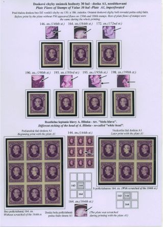 SLOVENSKO 1939: VÝPLATNÍ ZNÁMKY S PORTRÉTEM ANDREJE HLINKY – list 58