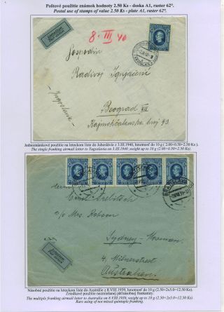 SLOVENSKO 1939: VÝPLATNÍ ZNÁMKY S PORTRÉTEM ANDREJE HLINKY – list 71