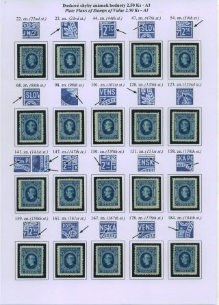 SLOVENSKO 1939: VÝPLATNÍ ZNÁMKY S PORTRÉTEM ANDREJE HLINKY – list 72