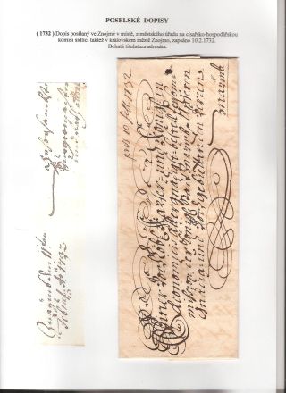DIE GESCHICHTE DER POST IN SÜDWESTMÄHREN 1664-1918 – Blatt 4