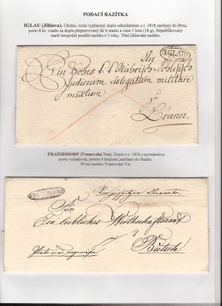 DIE GESCHICHTE DER POST IN SÜDWESTMÄHREN 1664-1918 – Blatt 11